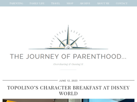 'journeyofparenthood.com' screenshot