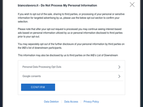 'biancolavoro.it' screenshot