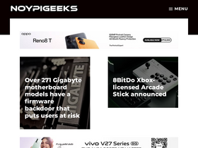 'noypigeeks.com' screenshot