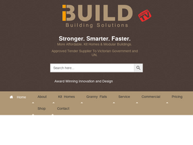 'i-build.com.au' screenshot