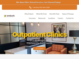 'embarkbh.com' screenshot