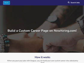 'nowhiring.com' screenshot