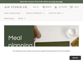 aimstudio.co homepage screenshot