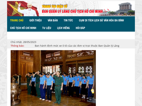 'bqllang.gov.vn' screenshot