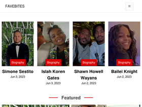 'favebites.com' screenshot