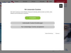 'vbio.de' screenshot
