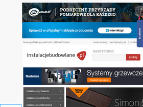 'instalacjebudowlane.pl' screenshot