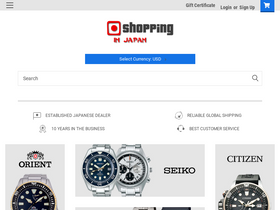 'shoppinginjapan.net' screenshot