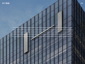 'hybecorp.com' screenshot