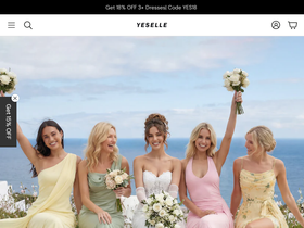 yeselle.com homepage screenshot