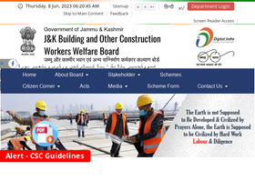 'jkbocw.gov.in' screenshot
