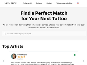 'ink-match.com' screenshot