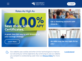 'sikorskycu.org' screenshot