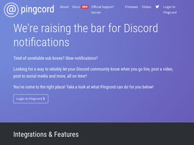 'pingcord.xyz' screenshot