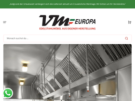 vm-europa.com homepage screenshot