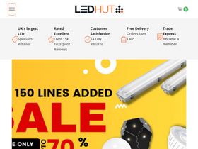 'ledhut.co.uk' screenshot