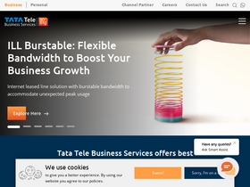 'tatatelebusiness.com' screenshot