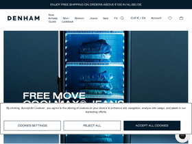 'denham.com' screenshot