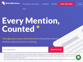 'brandmentions.com' screenshot