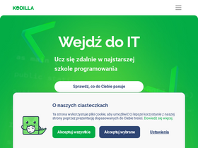 'kodilla.com' screenshot