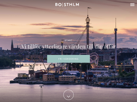 'bosthlm.se' screenshot
