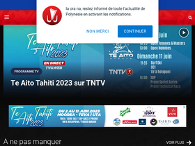 'tntv.pf' screenshot