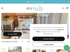 evmila.com homepage screenshot