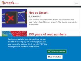 'roads.org.uk' screenshot