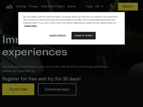 'bkool.com' screenshot