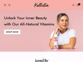 'kallistia.com' screenshot