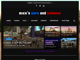'mikescnr.com' screenshot