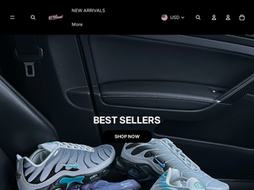 Get Laced UK homepage screenshot