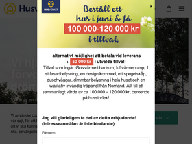 'husverket.se' screenshot