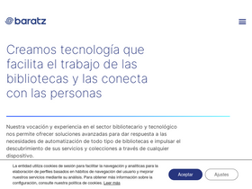 'comunidadbaratz.com' screenshot