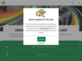 'quakerstate.com' screenshot