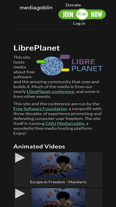 media.libreplanet.org