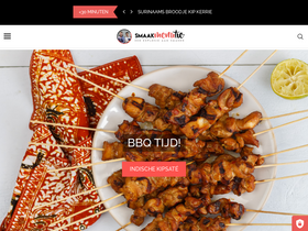 'smaakmenutie.nl' screenshot
