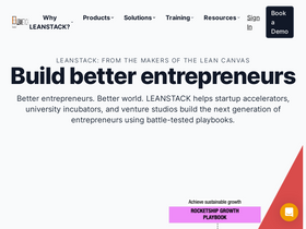 'leanstack.com' screenshot