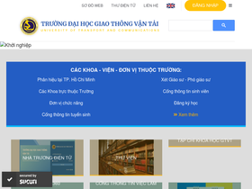 'vanphongdientu.utc.edu.vn' screenshot