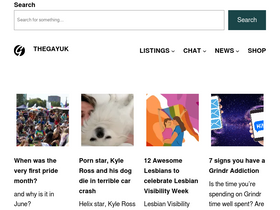 'thegayuk.com' screenshot