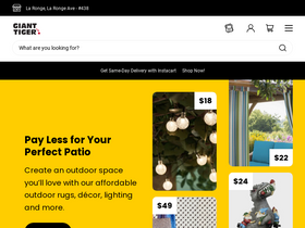 'gianttiger.com' screenshot