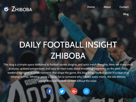 'zhiboba.me' screenshot