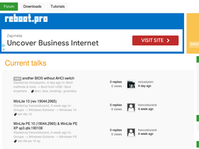 'reboot.pro' screenshot