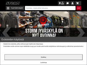 'storm-motor.fi' screenshot