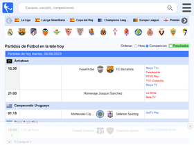 'futbolenlatv.es' screenshot