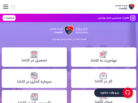 'trustimm.com' screenshot