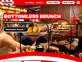 'tgifridays.co.uk' screenshot