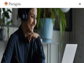 'paragontesting.ca' screenshot