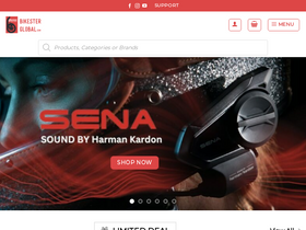 'bikesterglobal.com' screenshot