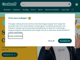 'coolstuff.dk' screenshot